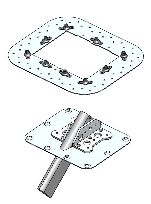 Alpha Systems AOA Doubler Probe Mounting Plate